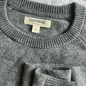 💯 % wool Goodthreads Unisex Lambswool Crewneck Jumper